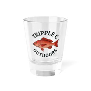 Outdoor Adventure Shot Glass, Fishing Gift, Custom Drinkware, Party Favor, Camping Accessories, Unique Barware