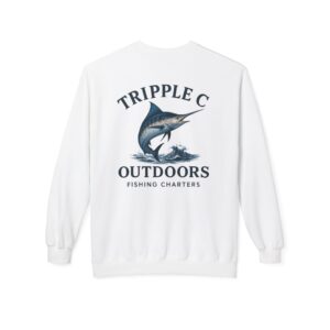 Fishing Charter Sweatshirt — Tripple C Outdoors Marlin Crewneck