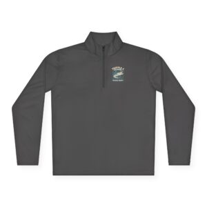 Fishing Charter Quarter-Zip Pullover — "Tripple C Outdoors" Logo
