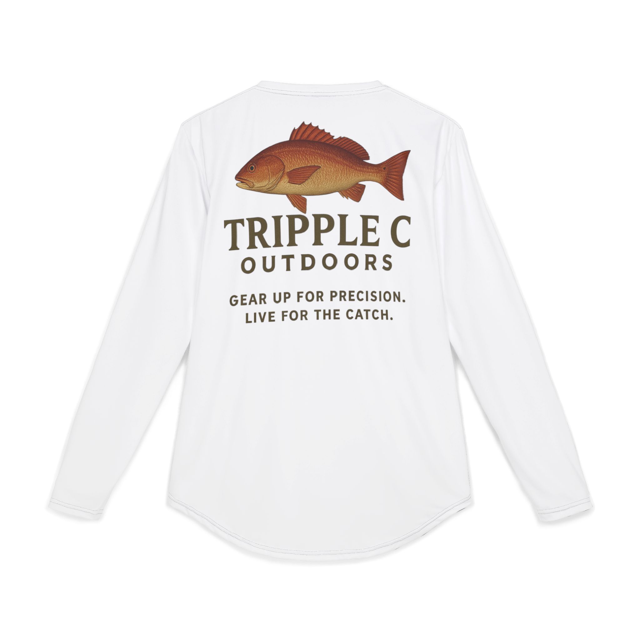 Men's UV Protection Fishing Shirt, Outdoor Long Sleeve Tee, Sun Safety Apparel, Fishing Gift for Anglers, Summer Beach Shirt - Image 6