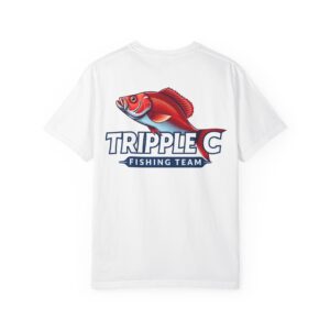 Tripple C Fishing Team Unisex Garment-Dyed T-Shirt - Perfect for Outdoor Enthusiasts