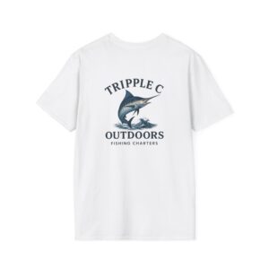 Fishing Charter Graphic Tee for Outdoors Enthusiasts, Adventure Shirt, Gift for Fishermen, Casual Wear, Summer Outfit