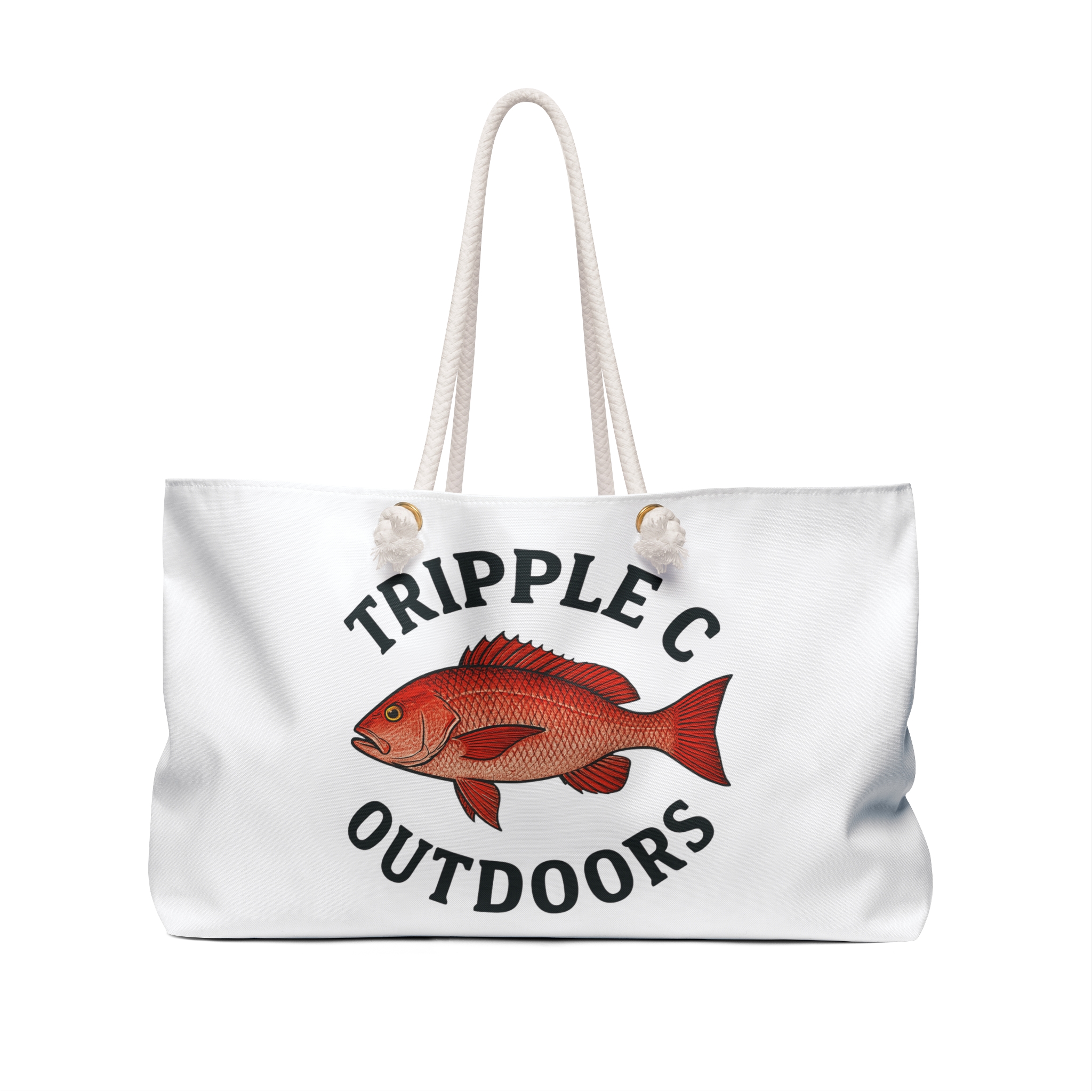 Outdoor Enthusiast Weekender Bag - Fishing, Travel Tote, Beach Bag, Camping Companion, Fishing Lover Gift - Image 2