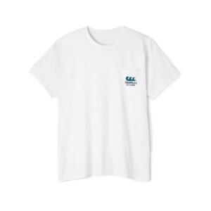Fishing Charter Pocket Tee, Unisex Cotton T-shirt, Outdoor Adventure Gear, Sports Fishing Apparel, Summer Beachwear, Gift for Fishermen
