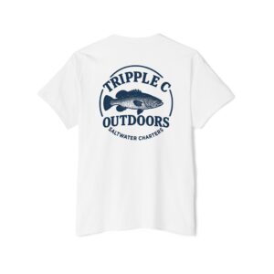 Unisex Heavy Cotton Pocket Tee for Outdoor Enthusiasts, Casual Wear, Fishing Gift, Beach Day, Summer Adventure