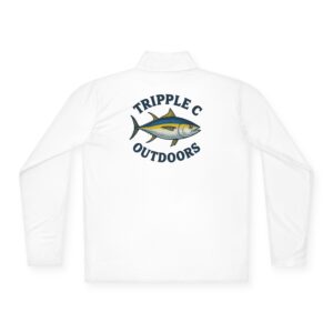 Unisex Quarter-Zip Pullover for Outdoor Enthusiasts, Fishing Gear, Casual Wear, Gift for Him, Travel Essentials